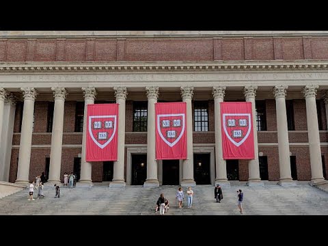 YouTube video thumbnail: Harvard Needs Closure With Trump, Summers Says
