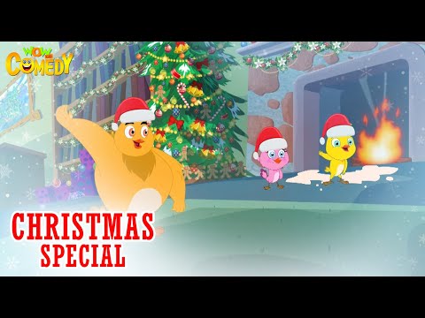 Merry christmas | Eena Meena Deeka Ki Comedy | season 1 Compilation 02 | Comedy Cartoon For Kids