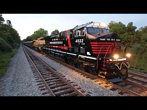 Norfolk Southern OCS on CNOTP Mainline at Oneida and Helenwood, TN | August 13, 2024