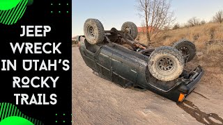 EXTREME JEEP ROLLOVER RECOVERY I Utah’s Mountains