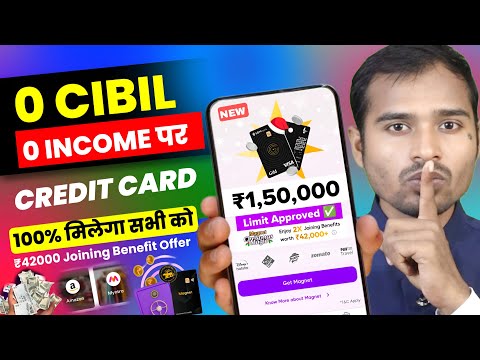 How to get credit card without income Proof | Best fd credit card for cibil score | zet magnet card