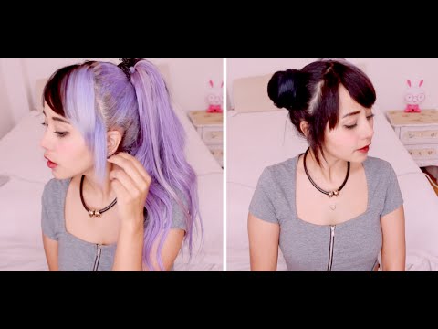PEINATE EN 5 MINUTOS Y CREA TUS POSTIZOS!♥ miku