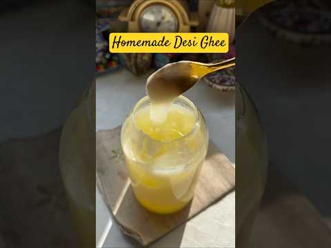 Homemade Desi Ghee #shorts #desighee