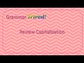 Mastering Capitalization Rules
