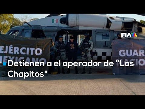 Detienen al operador de "Los #Chapitos" | Arrestan "Jando", pieza clave del Cártel de Sinaloa