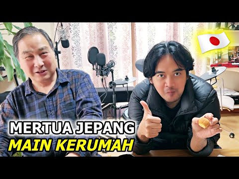 MERTUA JEPANG MAIN KERUMAH || Anakku potong rambut