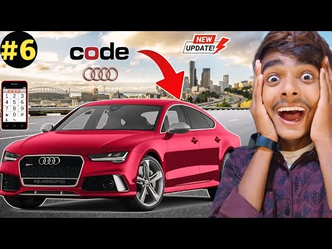 Indian bikes driving 3d new model Audi car cheat code 😮 | Audi car 2024 new cheat code 🔥