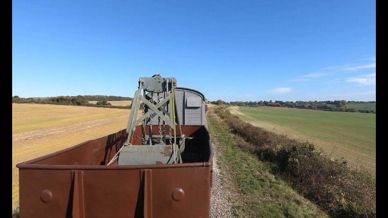 Ride the Freight Train at the Mid Hants Railway 2018 Autumn Gala