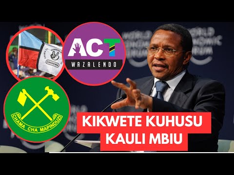 MSTAAFU KIKWETE  "WANASEMA NO REFORM NO ELECTION - OKTOBA TUNATIKI/ ZAKUAMBIWA CHANGANYA NA ZAKO"