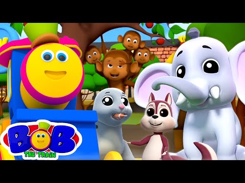 เพลงสวนสัตว์ | บทกวีสำหรับเด็ก | ก่อนวัยเรียน | Bob The Train Thailand | การ์ตูนเพื่อการศึกษา