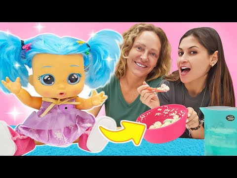 Yemek Yapma! Cry Baby Krystal için sebzeli bulgur yapıyoruz! Nicole ve Ayşe!