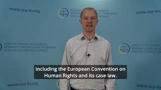 Reflecting on the Specialist Chambers’ Mandate and Work: Fair trial standards and rights of accused