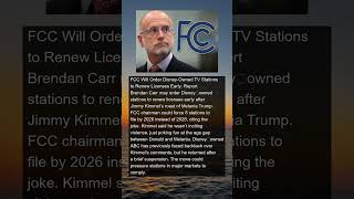 FCC to Disney-Owned TV Stations Let's See Those Licenses, ABC | #news #shorts