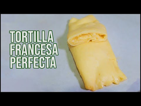 Cómo hacer una tortilla francesa perfecta #shorts