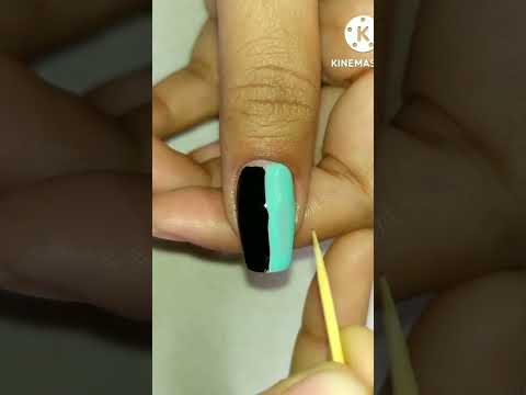 Easy nail art 💅#nailart #naildesign #shorts #easynailart