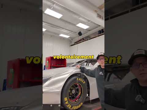 Voici une voiture qui a ete bani de la NASCAR parce quelle etait trop rapide #nascar #automobile