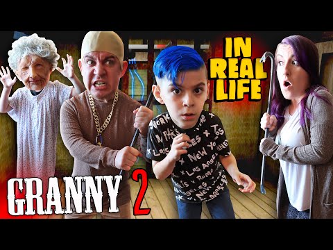 Granny Chapter 2 In Real Life (FUNhouse Family) FRONT DOOR ELECTRICITY FAIL!