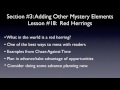 Red Herrings in Mystery Stories