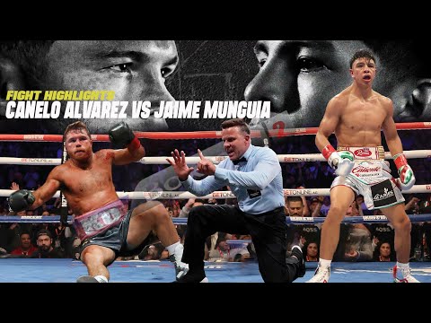 Canelo Alvarez vs Jaime Munguia | Knockouts | Full Fight Highlights | Best Punches | #canelomunguia