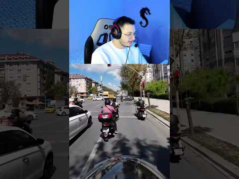 POLİS MOTORCUYU KOVALADI