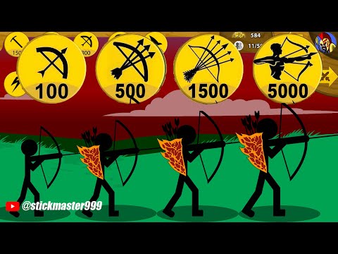 UNLIMITED SPAWN LAVA ARCHER EVOLUTION UPDATE SKILL 9999 TOURNAMENT | STICK WAR LEGACY | STICK MASTER