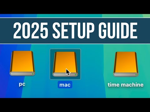 External Hard Drive Set Up Guide for Mac 2025