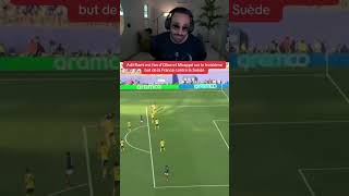 Adil Rami react au troisième but de la France
