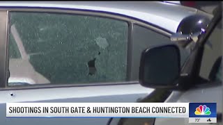 Shootings in South Gate, Huntington Beach connected, officials say