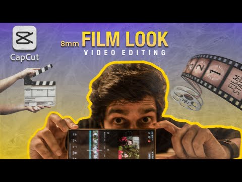 8mm Film Look Video Editing In CapCut Mobile | CINEMATIC REELS COLOR GRADING & EXPORT SETTINGS