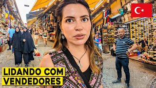 FALANDO ABERTAMENTE SOBRE OS ASSÉDIOS DE VENDEDORES NA TURQUIA