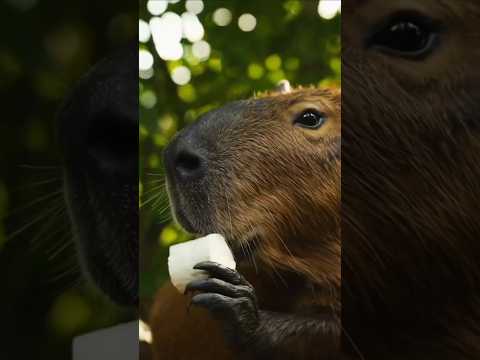 Cute Capybara, Masmallow.