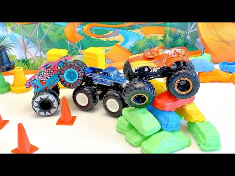 MONSTER TRUCKS | BIGFOOT | MONSTER TRUCKS | SMASH & CRASH | FREESTYLE RACING