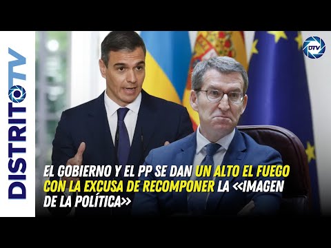 🔴El Gobierno y el PP se dan un alto el fuego con la excusa de recomponer la «imagen de la política»🔴