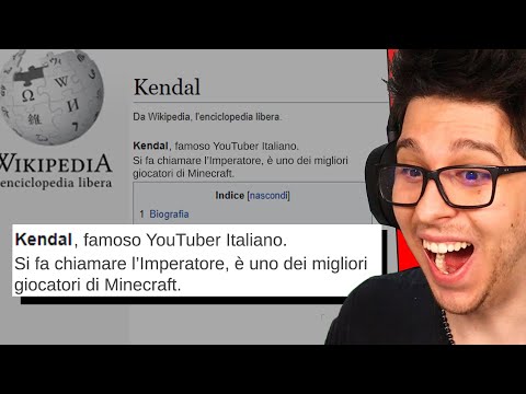 LEGGO LA MIA PAGINA DI WIKIPEDIA - KENDAL