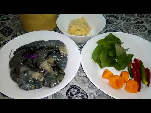 Cara Buat Udang Masak Tempoyak Style Pahang Cuma Guna 5 Bahan