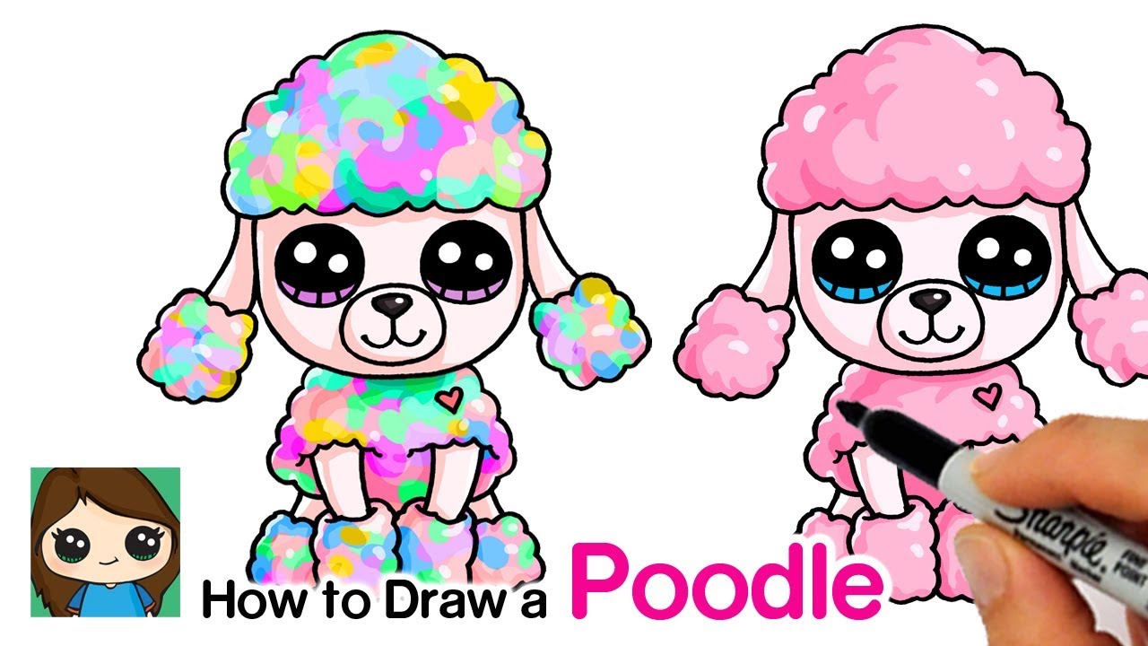 How to Draw a Poodle Easy Beanie Boo