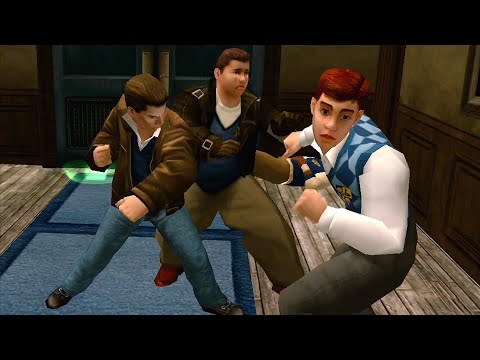 Bif Taylor vs Damon, Peanut and Hal Esposito [BULLY AE]