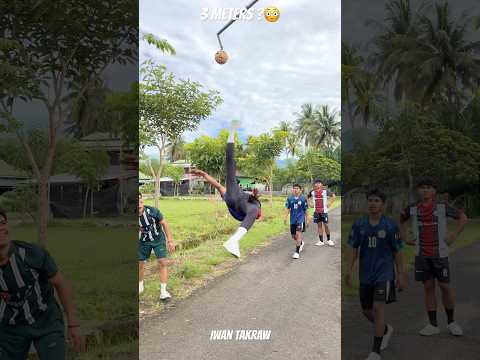 Lompatan tinggi Atlit PON😱#spike #sepaktakraw