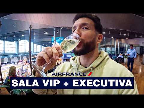 AIR FRANCE EXECUTIVA: A EXPERIÊNCIA COMPLETA DE GUARULHOS A PARIS