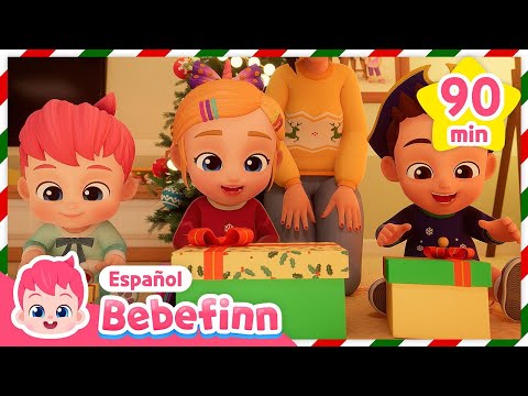 Te Invitamos a La Fiesta de Navidad | Canciones Infantiles de Navidad | Bebefinn en español