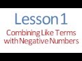 Combining Like Terms in Algebra