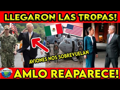 SE LE ACABARON LOS HUEVOOOS! DONALD TRUMP MANDA MÁS AVIONES ESPÍAS A MÉXICO!