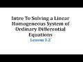 First Order ODEs and Solutions
