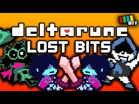 Deltarune LOST BITS (Chapter 1) | Unused Content and Debug Mode [TetraBitGaming]