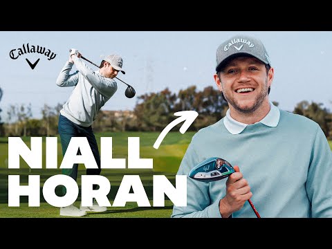 Niall Horan hits the NEW Callaway Elyte Drivers