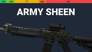 SG 553 Army Sheen Wear Preview