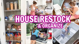 HOUSE RESTOCK & ORGANIZE - Home Organization Ideas