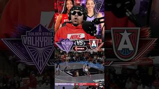 Angel Reese doing it on defense and offense #AtlantaDream #angelreese #GoldenStateValkyries #wnba