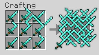 I made the most CURSED SWORD in Minecraft...