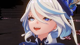 Aether seduces Furina and made her hold his D
